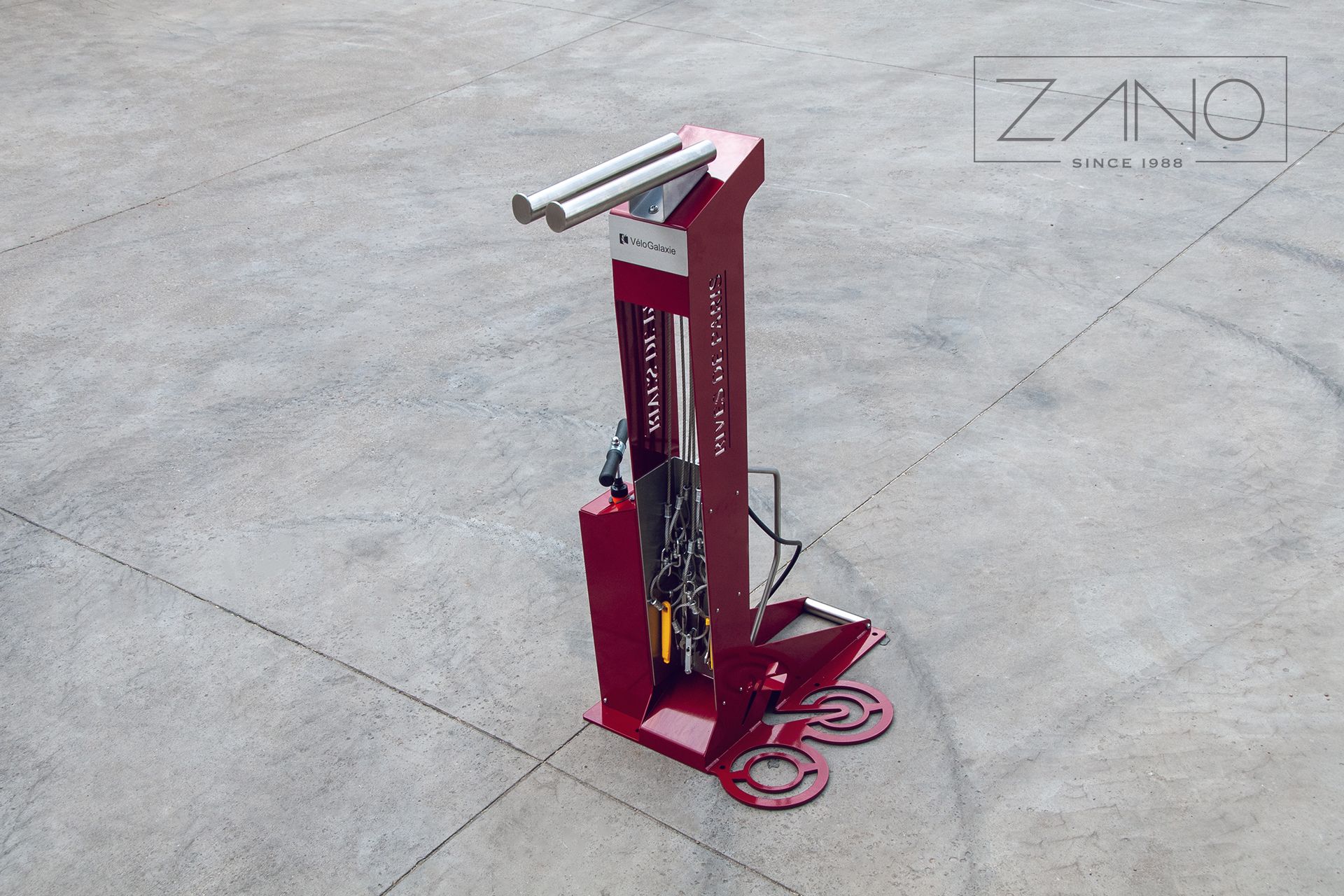 Kangu 18.004.3 steel bicycle repair station