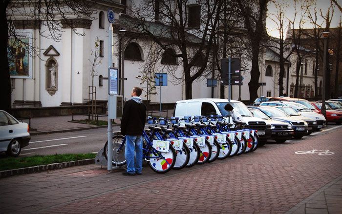 BikeOne - bicycle racks of ZANO project