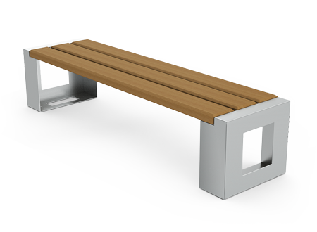 modern benches without backrests