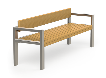 benches with backrests