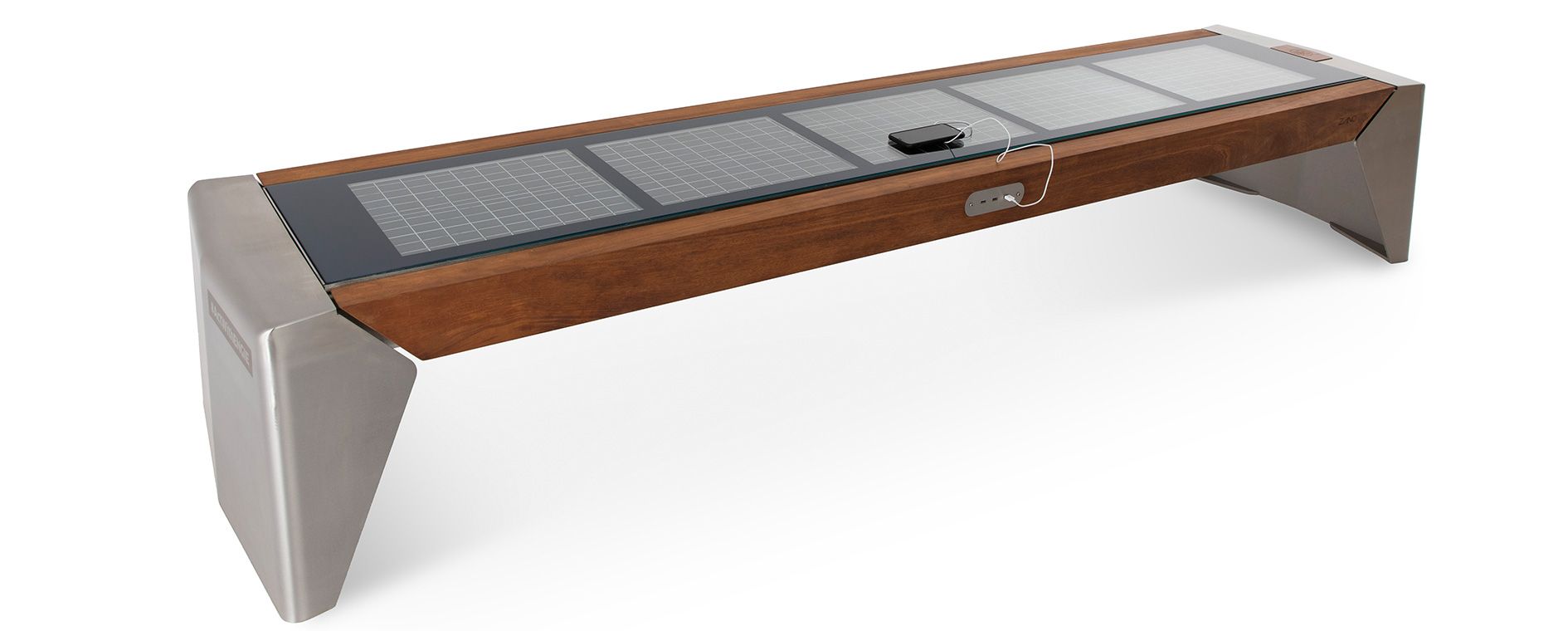 Photon smart solar bench