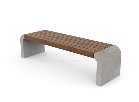 Gravis concrete street benches