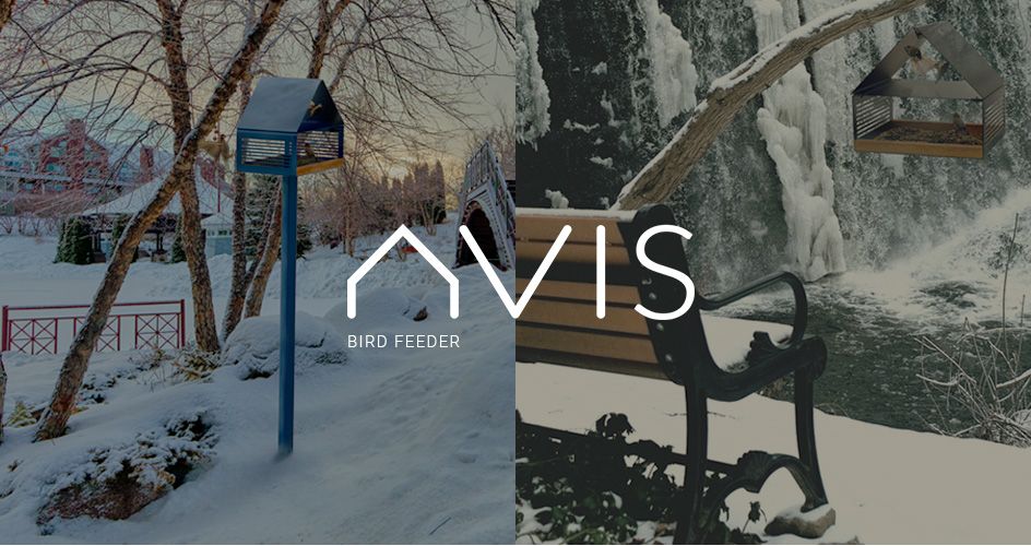 Avis bird feeder 14,049 | Logo