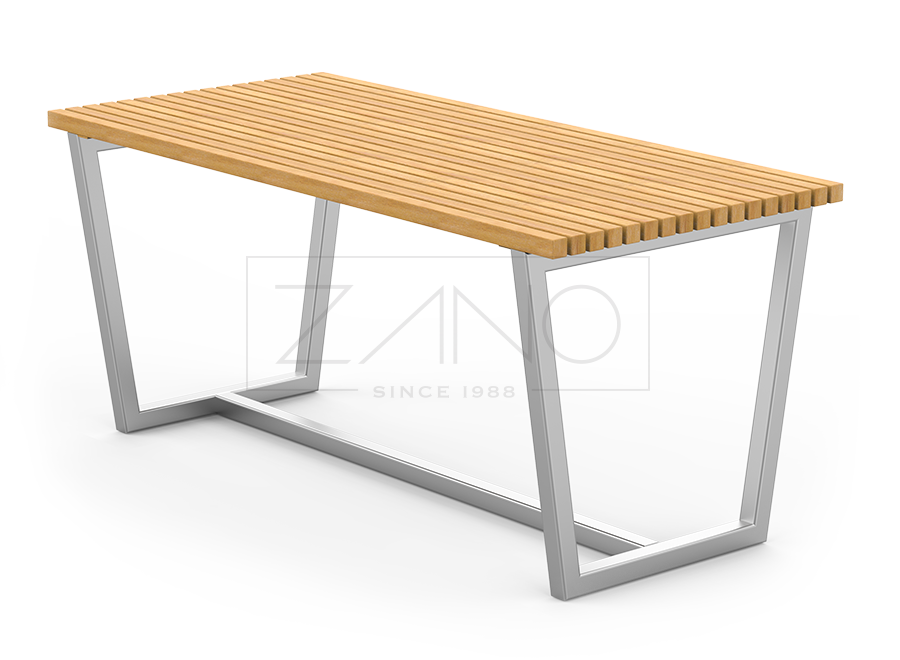 Bergen stainless steel table