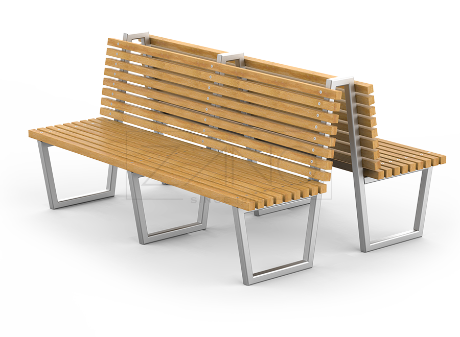 Bench Bergen 02.215 | Stainless steel