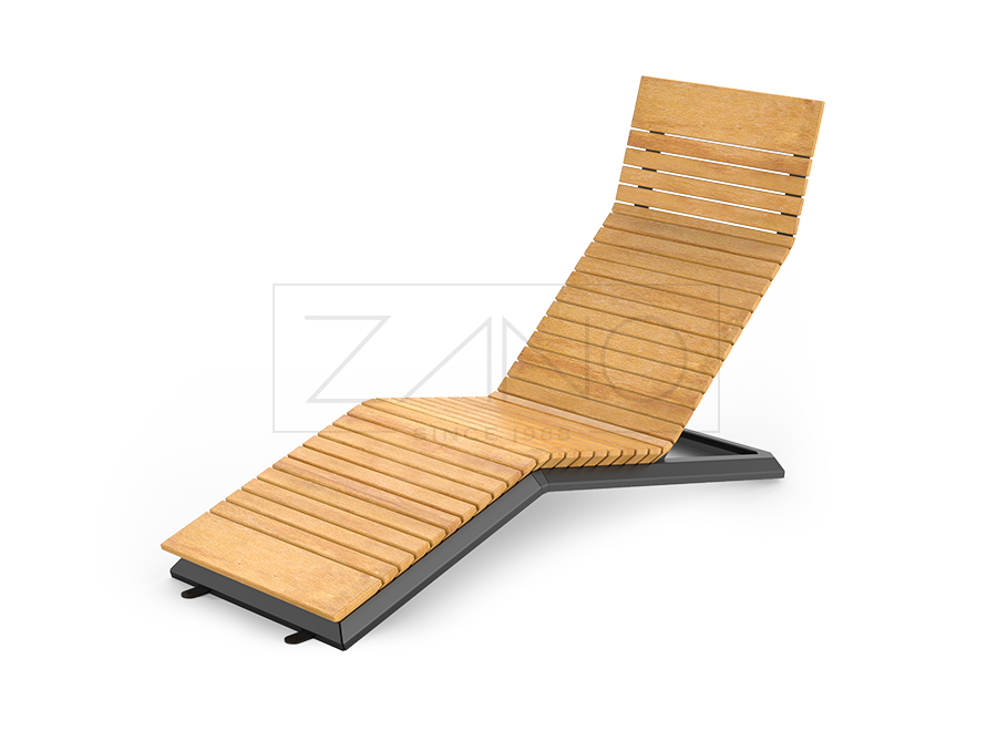 Stilo lounger 02.548 | Carbon steel